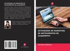 Обложка ACTIVIDADES DE MARKETING DE INSTRUMENTOS DE ALOJAMENTO