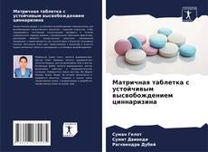 Portada del libro de Матричная таблетка с устойчивым высвобождением циннаризина