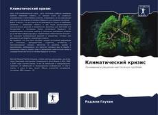 Portada del libro de Климатический кризис