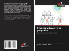 Capa do livro de Pratiche educative in geografia 