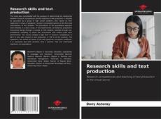 Portada del libro de Research skills and text production