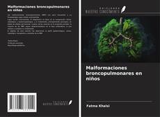 Copertina di Malformaciones broncopulmonares en niños