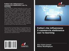 Buchcover von Fattori che influenzano il commercio elettronico con l'e-learning