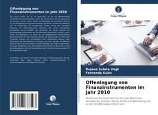 Copertina di Offenlegung von Finanzinstrumenten im Jahr 2010