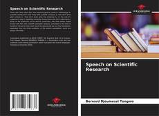 Portada del libro de Speech on Scientific Research