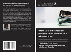 Información sobre recursos humanos en los informes de la Administración kitap kapağı