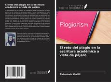 Buchcover von El reto del plagio en la escritura académica a vista de pájaro