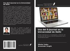 Buchcover von Uso del E-Journal en la Universidad de Delhi