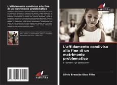 Capa do livro de L'affidamento condiviso alla fine di un matrimonio problematico 