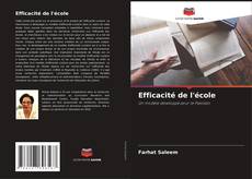 Bookcover of Efficacité de l'école