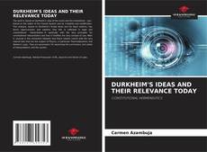 Borítókép a  DURKHEIM'S IDEAS AND THEIR RELEVANCE TODAY - hoz