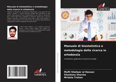 Couverture de Manuale di biostatistica e metodologia della ricerca in ortodonzia