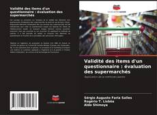 Copertina di Validité des items d'un questionnaire : évaluation des supermarchés