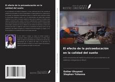 Buchcover von El efecto de la psicoeducación en la calidad del sueño