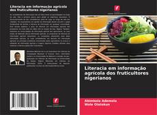 Literacia em informação agrícola dos fruticultores nigerianos kitap kapağı