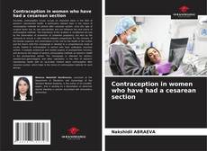 Bookcover of Contraception in women who have had a cesarean section