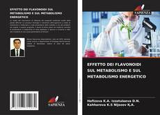 Capa do livro de EFFETTO DEI FLAVONOIDI SUL METABOLISMO E SUL METABOLISMO ENERGETICO 