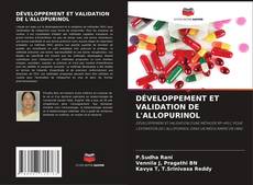 Copertina di DÉVELOPPEMENT ET VALIDATION DE L'ALLOPURINOL