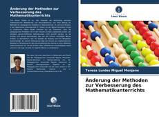 Portada del libro de Änderung der Methoden zur Verbesserung des Mathematikunterrichts