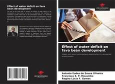 Effect of water deficit on fava bean development的封面
