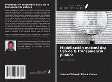 Buchcover von Modelización matemática Uso de la transparencia pública