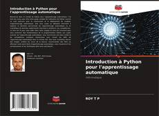 Copertina di Introduction à Python pour l'apprentissage automatique