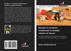 Bambini in strutture residenziali in Zambia, colmare le lacune kitap kapağı