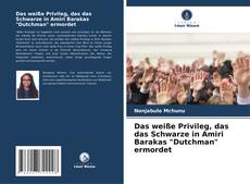 Portada del libro de Das weiße Privileg, das das Schwarze in Amiri Barakas "Dutchman" ermordet