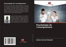 Bookcover of Psychologie de l'enseignement