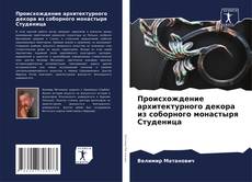 Buchcover von Происхождение архитектурного декора из соборного монастыря Студеница