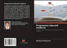 Programme éducatif moderne kitap kapağı