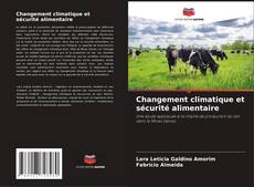 Changement climatique et sécurité alimentaire kitap kapağı