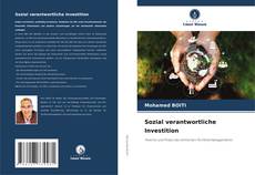 Bookcover of Sozial verantwortliche Investition