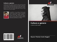 Couverture de Cultura e genere