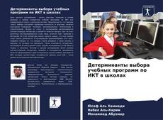 Buchcover von Детерминанты выбора учебных программ по ИКТ в школах