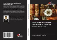 Buchcover von STUDI SULLE FONTI DELLA STORIA DELL'UZBEKISTAN