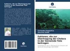 Borítókép a  Faktoren, die zur Übertragung der Cholera in der Gemeinde Tete beitragen - hoz