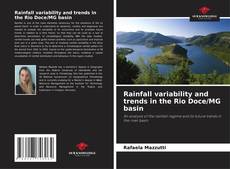 Rainfall variability and trends in the Rio Doce/MG basin kitap kapağı