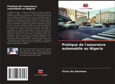 Pratique de l'assurance automobile au Nigeria kitap kapağı