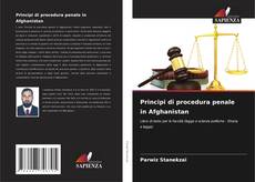 Principi di procedura penale in Afghanistan kitap kapağı