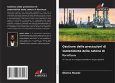 Buchcover von Gestione delle prestazioni di sostenibilità della catena di fornitura