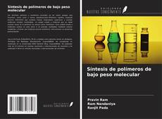 Couverture de Síntesis de polímeros de bajo peso molecular