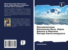 Capa do livro de Жизнеописание Малкольма Икса, Лероя Джонса и Мартина Лютера Кинга-младшего 