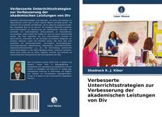 Couverture de Verbesserte Unterrichtsstrategien zur Verbesserung der akademischen Leistungen von Div