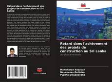 Retard dans l'achèvement des projets de construction au Sri Lanka kitap kapağı