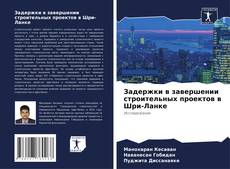 Capa do livro de Задержки в завершении строительных проектов в Шри-Ланке 