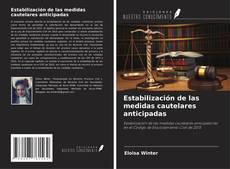 Capa do livro de Estabilización de las medidas cautelares anticipadas 
