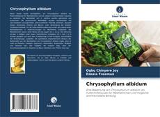 Обложка Chrysophyllum albidum