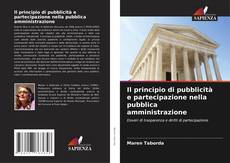 Borítókép a  Il principio di pubblicità e partecipazione nella pubblica amministrazione - hoz