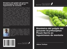 Capa do livro de Bionómica del pulgón del guisante Acyrthosiphon Pisum Harris en leguminosas de montaña 